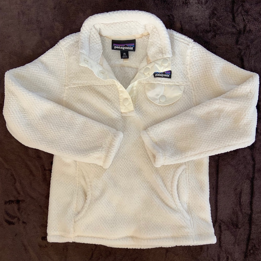 Patagonia Girls' Re-Tool Snap-T® Fleece Pullover